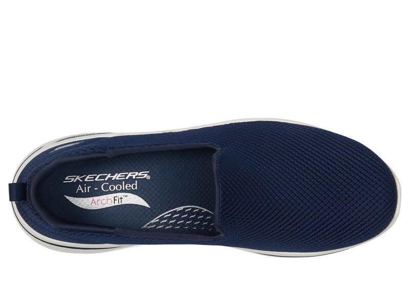 スケッチャーズ レディース シューズ スニーカー SKECHERS Performance Go Walk Arch Fit NavyWhite ホワイト スケッチャーズ レディース シューズ スニーカー SKECHERS Performance Go Walk Arch Fit NavyWhite ホワイト