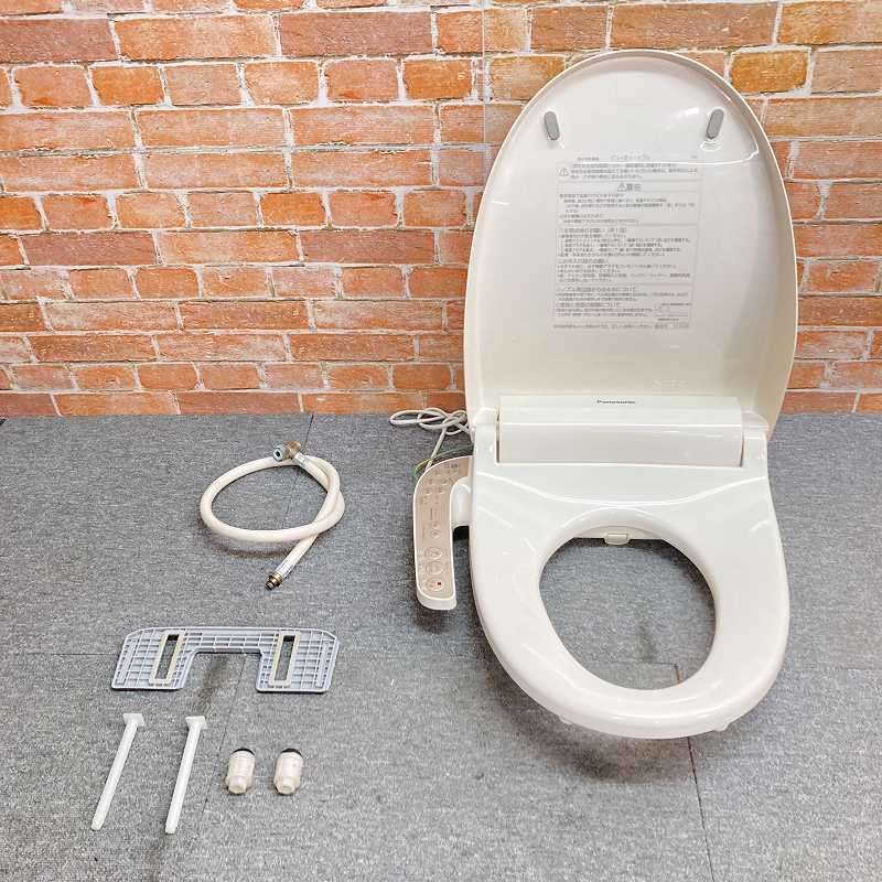 【中古品】【良品・訳あり】 Panasonic(パナソニック) 電気温水便座 ウォシュレット シャワートイレ「DL-ENX10」☆#CP(パステルアイボリー) 1E52