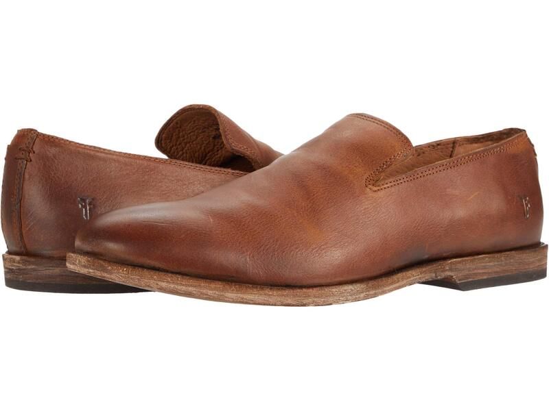 フライ メンズ シューズ スリッポン・ローファー Frye Chris Venetian Tan Oiled Vinta タン