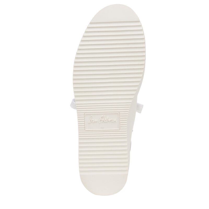 サムエデルマン レディース シューズ スニーカー Sam Edelman Poppy White Tumbled L ホワイト
