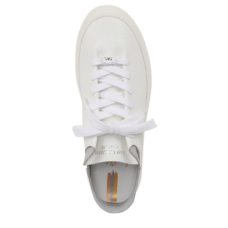 サムエデルマン レディース シューズ スニーカー Sam Edelman Poppy White Tumbled L ホワイト