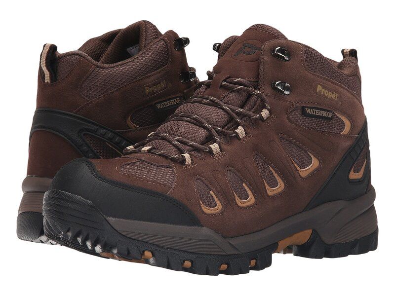 プロペット メンズ シューズ スニーカー Propet Ridge Walker Brown ブラウン