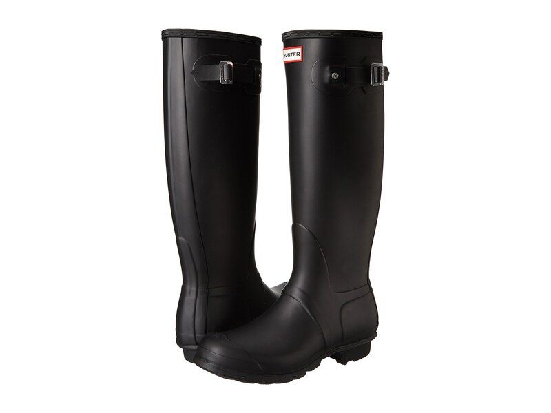 ハンター レディース シューズ ブーツ・レインブーツ トール Hunter Original Tall Black ブラック