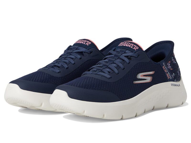 スケッチャーズ レディース シューズ スニーカー SKECHERS Performance Go Walk Flex Eva Hands Free SlipIns NavyPink ネイビー