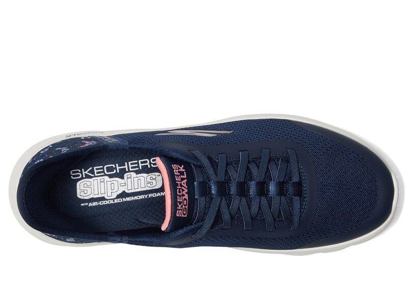 スケッチャーズ レディース シューズ スニーカー SKECHERS Performance Go Walk Flex Eva Hands Free SlipIns NavyPink ネイビー