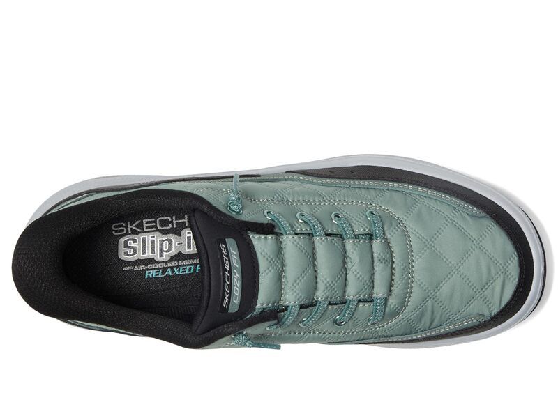 スケッチャーズ レディース シューズ スニーカー SKECHERS Urban Explore Hands Free SlipIns OliveBlack ブラック スケッチャーズ レディース シューズ スニーカー SKECHERS Urban Explore Hands Free SlipIns OliveBlack ブラック