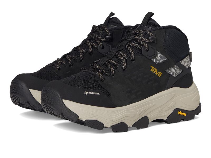 テバ レディース シューズ ブーツ・レインブーツ Teva Grandview Max GTX Black ブラック