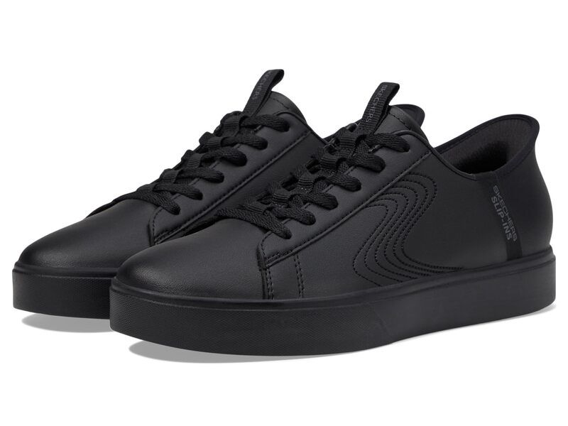 スケッチャーズ レディース シューズ スニーカー SKECHERS Eden LxRoyal Stride Hands Free SlipIns BlackBlack ブラック