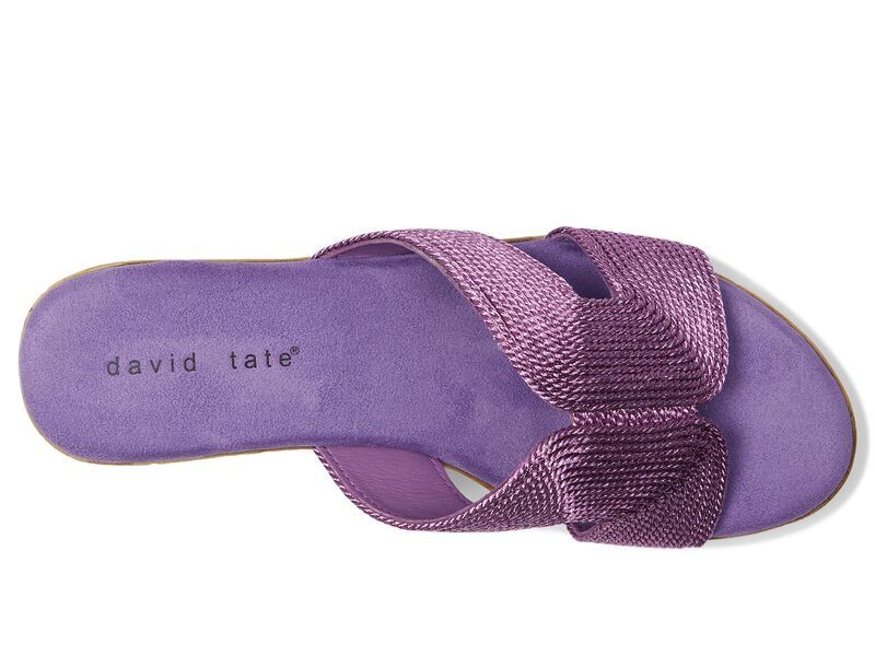 ダイビッドテイト レディース シューズ スニーカー David Tate Vibe Purple Rayon Fabric パープル ダイビッドテイト レディース シューズ スニーカー David Tate Vibe Purple Rayon Fabric パープル