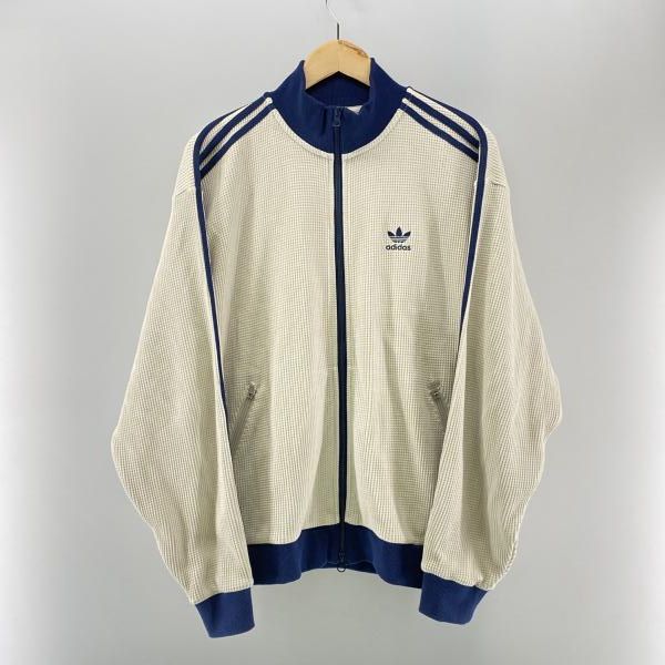 レディース 【新品】adidas originals Wニットトラックトップ L ベージュ