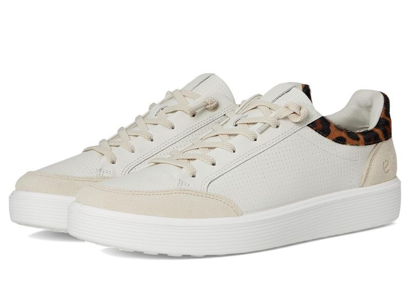 エコー レディース シューズ スニーカー ECCO Soft 60 Sneaker LimestoneWhiteLeopard Hair ホワイト
