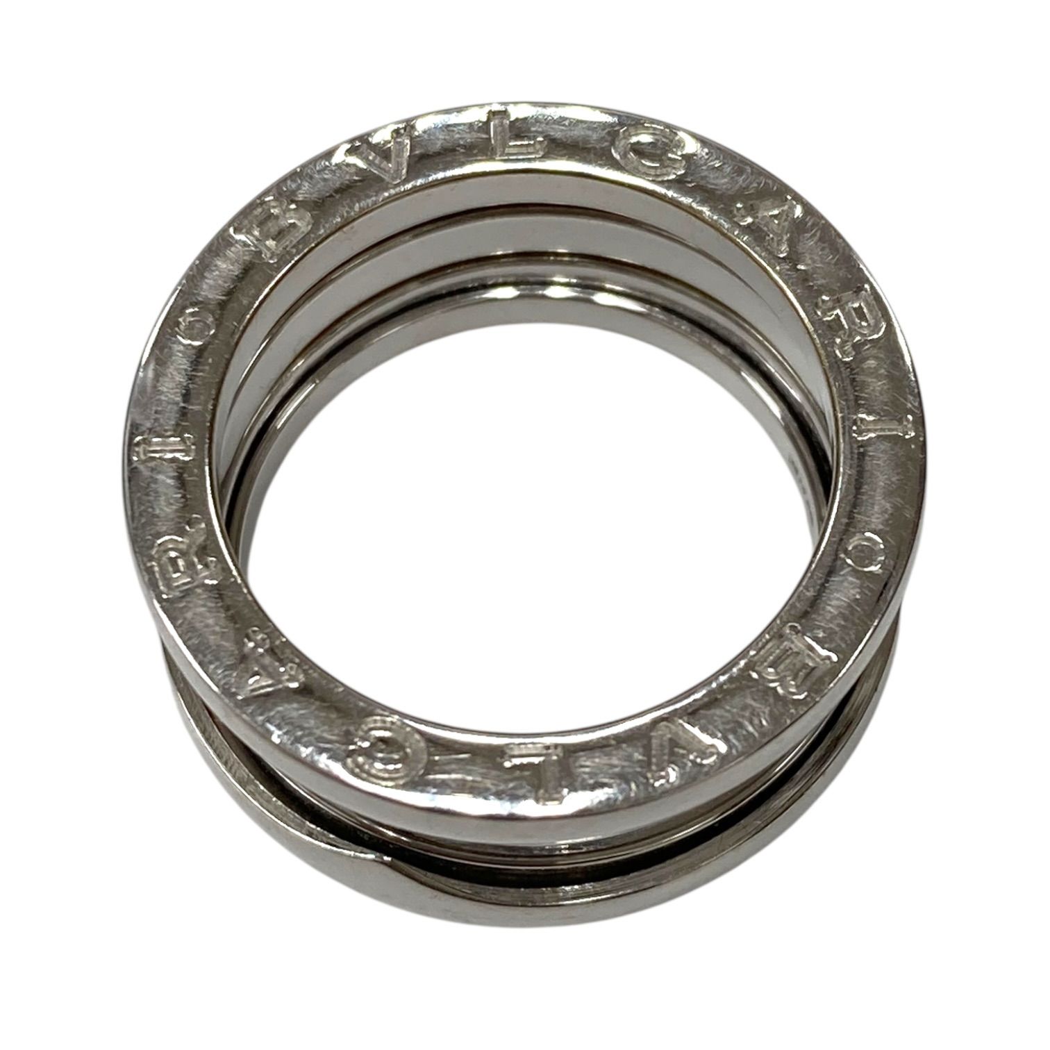 BVLGARI ブルガリ ビーゼロワンリング K18WG 750 9.0g 11号 B001637111 