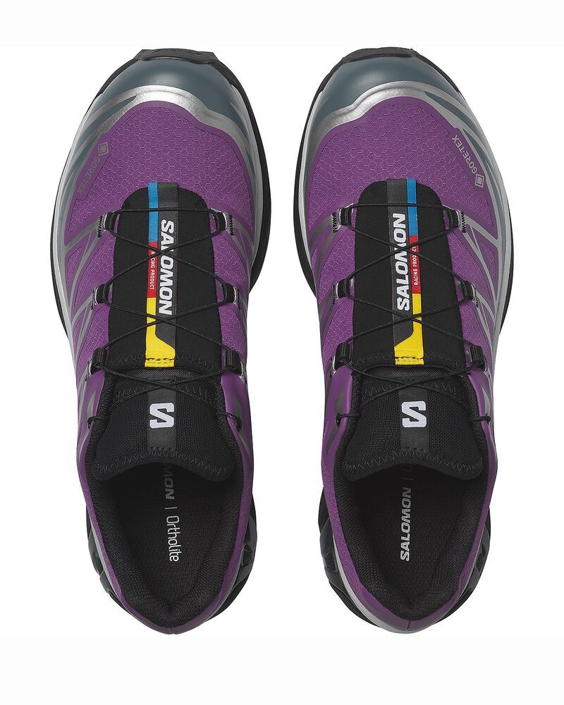 サロモン レディース シューズ スニーカー Salomon UnisexT6 GORETEX Running Sneakers Concord Grape グレープ サロモン レディース シューズ スニーカー Salomon UnisexT6 GORETEX Running Sneakers Concord Grape グレープ