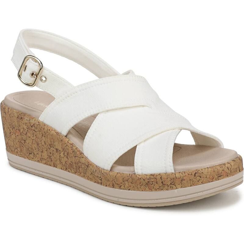 ライフストライド レディース シューズ サンダル LifeStride Rye Womenslingback Sandals White ホワイト