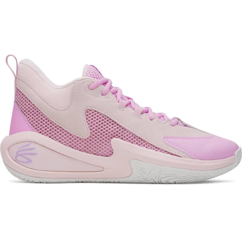 アンダーアーマー レディース シューズ スニーカー レース Under Armour Curry 3Z 25 SDE Adult LaceUp Basketball Shoes Pink Dusk ピンク