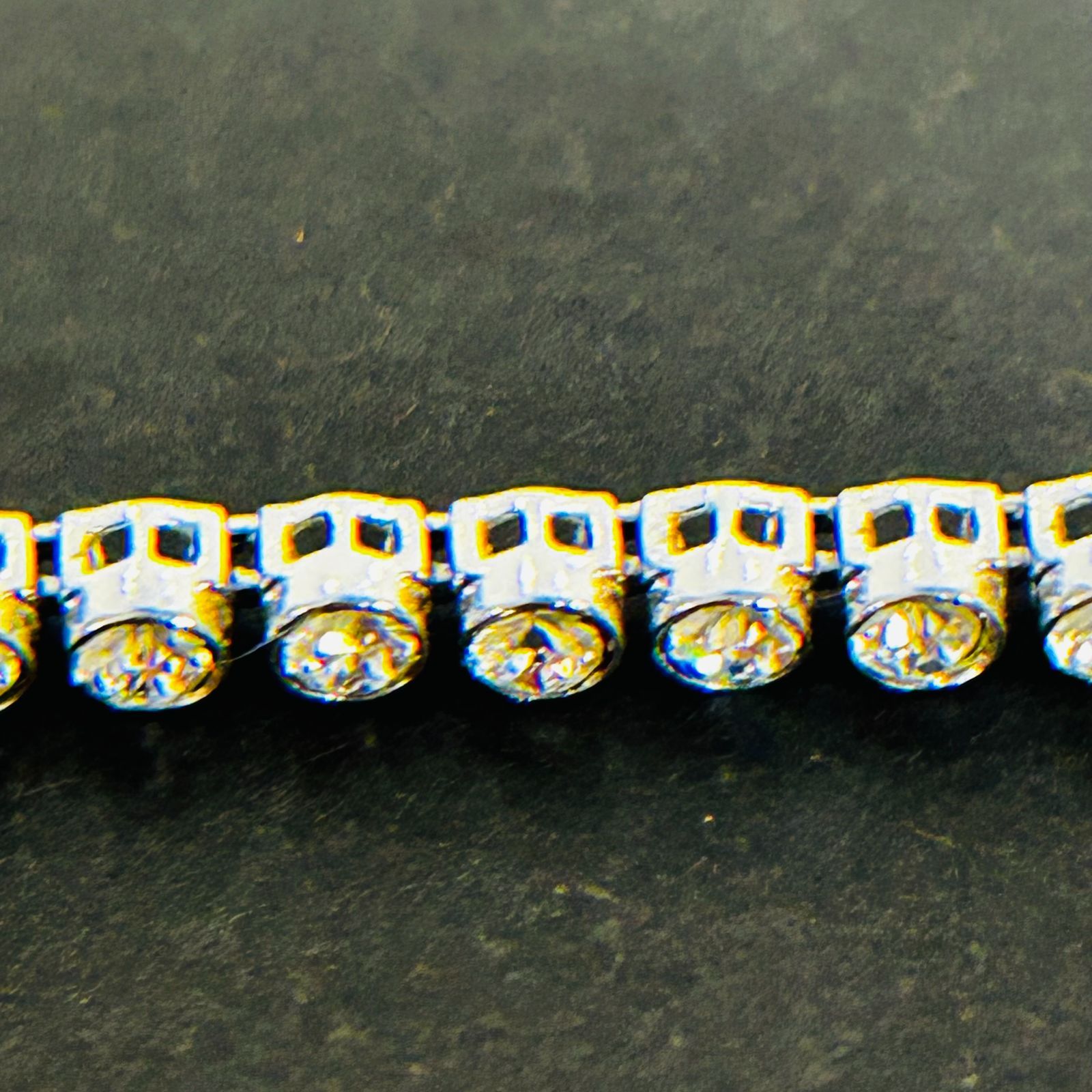 NC3628 スワロフスキー Swarovski テニスブレス ブレスレット 約3mm×17cm アジャスター付き 検i NC3628 スワロフスキー Swarovski テニスブレス ブレスレット 約3mm×17cm アジャスター付き 検i