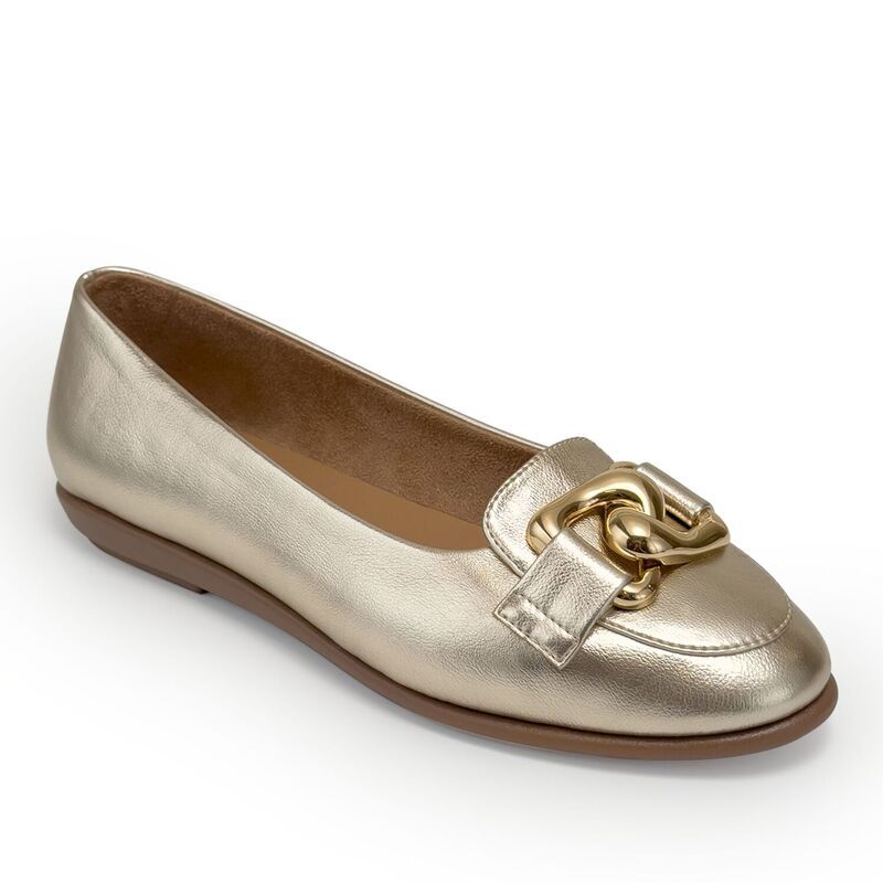 エアロソールズ レディース シューズ サンダル Aerosoles Bell Womens Ballet Flatsoft Gold ゴールド