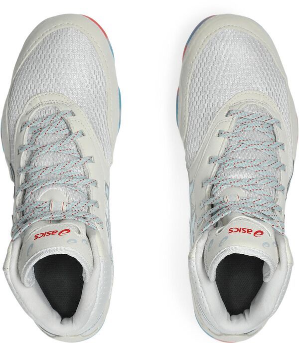 アシックス レディース シューズ スニーカー ブレザー ASICS Womens Matblazer Wrestling Shoes WhiteSilver ホワイト アシックス レディース シューズ スニーカー ブレザー ASICS Womens Matblazer Wrestling Shoes WhiteSilver ホワイト
