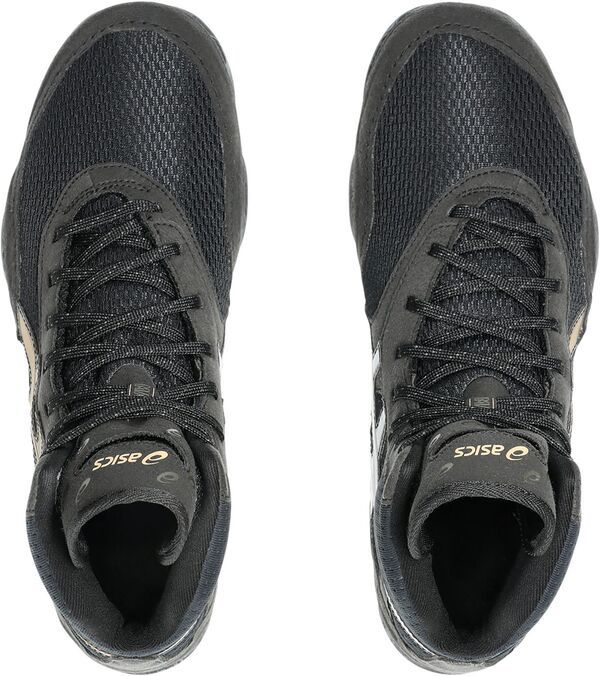 アシックス レディース シューズ スニーカー ブレザー ASICS Womens Matblazer Wrestling Shoes BlackGold ブラック
