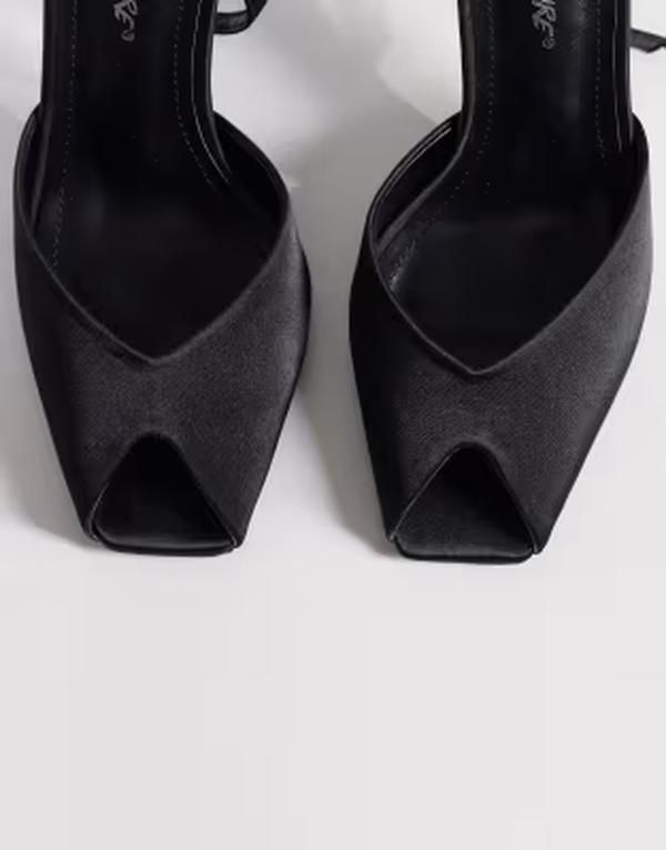 パブリックデザイア レディース シューズ サンダル Public Desire Petuni peep toe sandals Black ブラック パブリックデザイア レディース シューズ サンダル Public Desire Petuni peep toe sandals Black ブラック