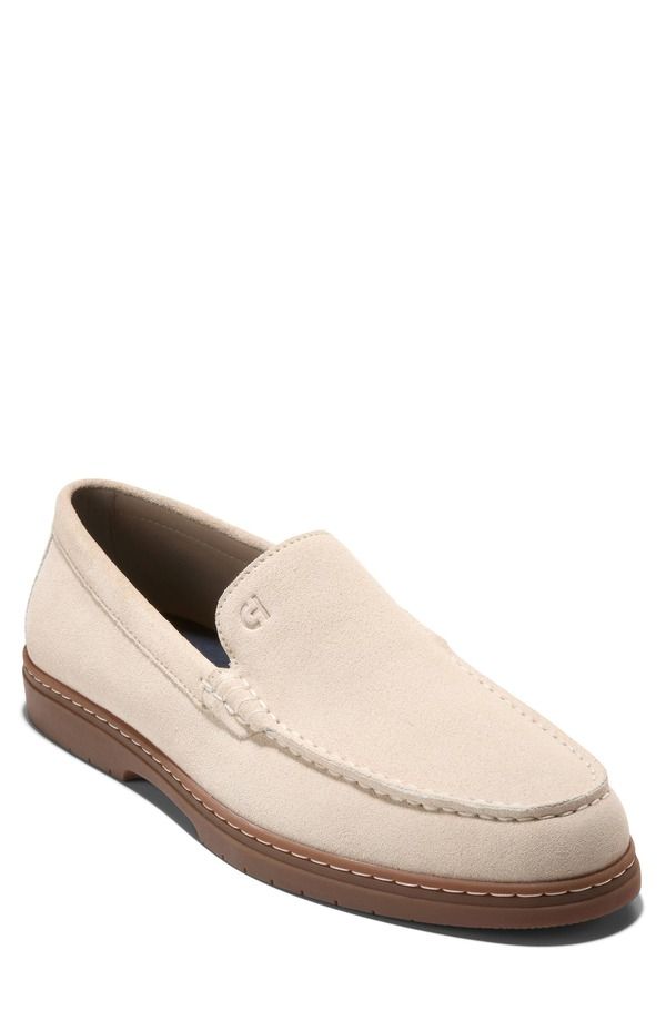 コールハーン メンズ シューズ ローファー Cole Haan Greenwich Grand Venetian Loafer Angora Suede Gum