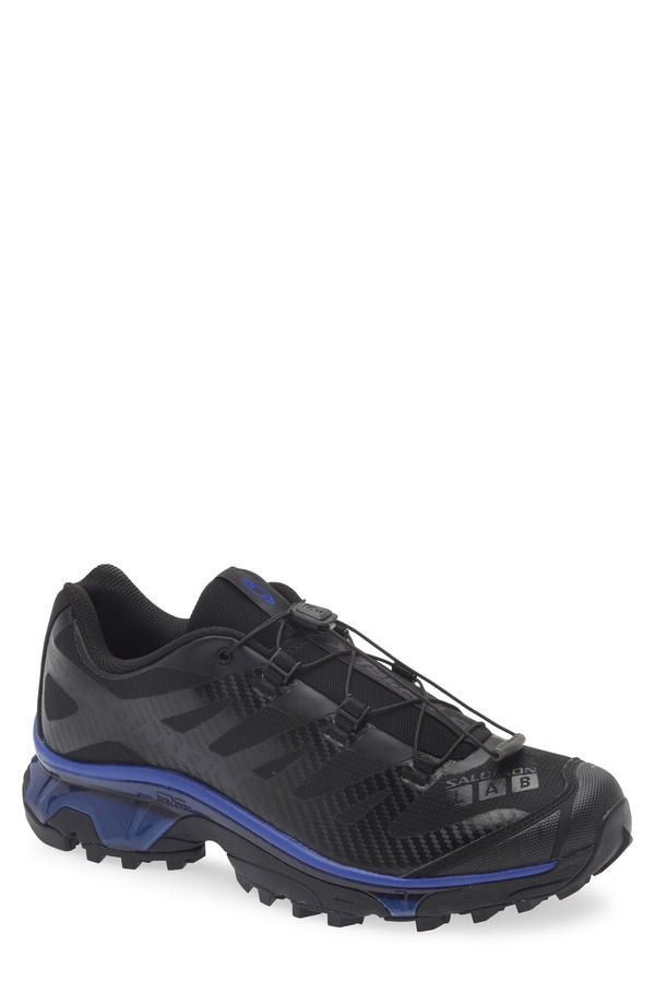 サロモン メンズ シューズ スニーカー Salomon XT4 Recon Trail Sneaker Black Bluing ブラック