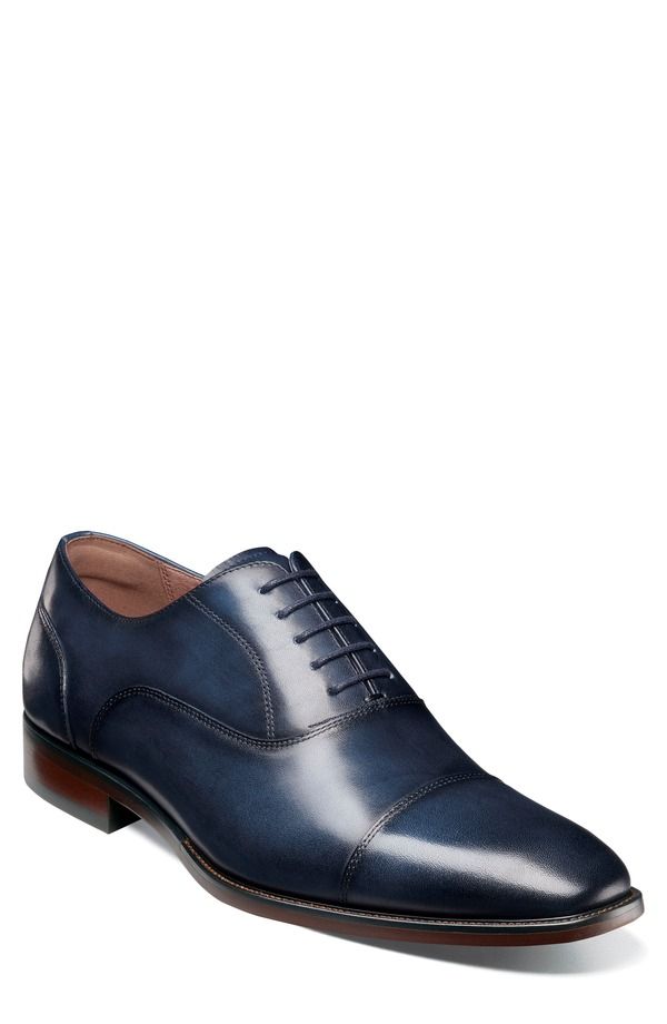 フローシャイム メンズ シューズ オックスフォード キャップ Florsheim Sorrento Lux Cap Toe Oxford Navy ネイビー