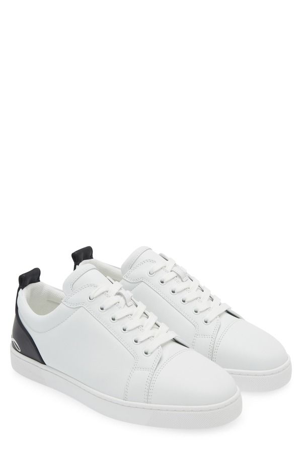 クリスチャン・ルブタン メンズ シューズ スニーカー Christian Louboutin Fun Louisneaker White Black ホワイト