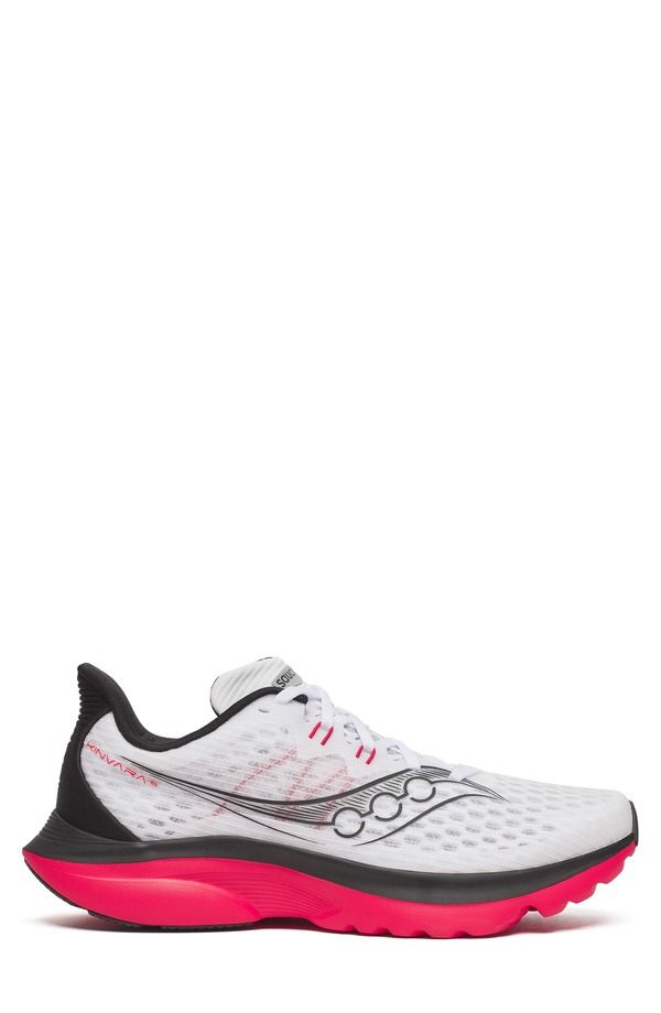 サッカニー メンズ シューズ スニーカー Saucony KNIVARA 16 White Red ホワイト