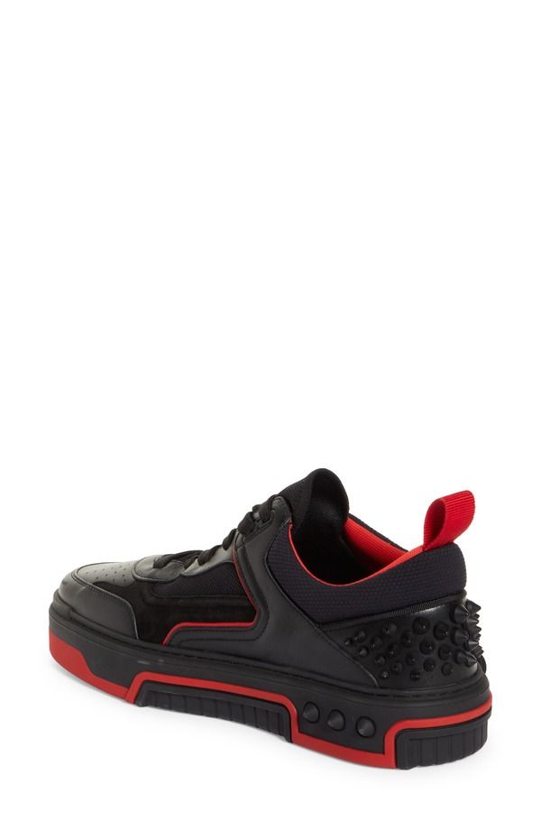 クリスチャン・ルブタン メンズ シューズ スニーカー Christian Louboutin Astroloubi Spike Sneaker H358 BlackLoubi ブラック