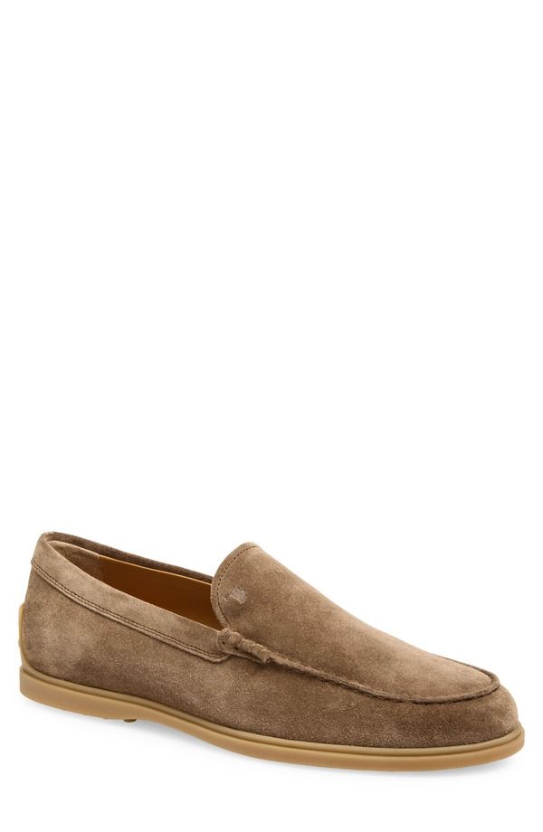 トッズ メンズ シューズ スリッポン・ローファー Tods Pantofla Gomma Loafer Noce Chiaro