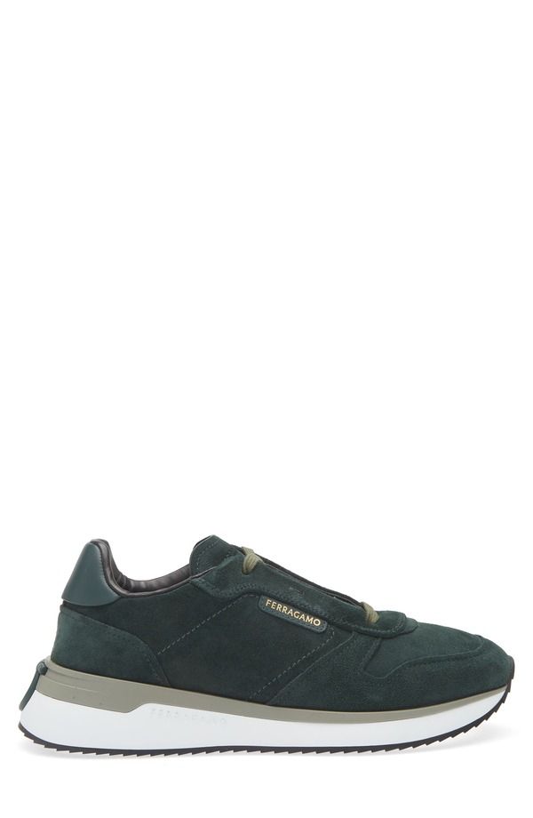フェラガモ メンズ シューズ スニーカー FERRAGAMO America Sneaker Moss Nero フェラガモ メンズ シューズ スニーカー FERRAGAMO America Sneaker Moss Nero
