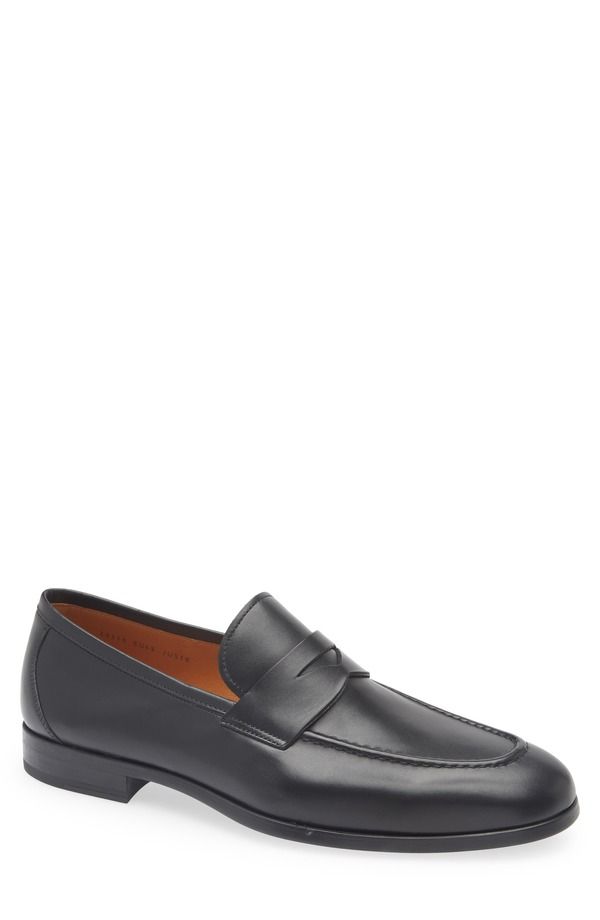 マグナーニ メンズ シューズ ローファー Magnanni Magico Penny Loafer Black Black ブラック
