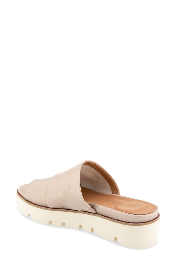 ジェントルソウルズ レディース シューズ サンダル プラットフォーム Gentle Souls Laverne Toe Looplatform Sandal Graveleather ジェントルソウルズ レディース シューズ サンダル プラットフォーム Gentle Souls Laverne Toe Looplatform Sandal Graveleather