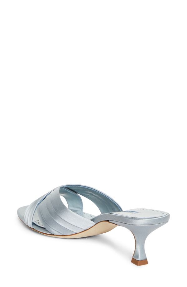 マノロ ブラニク レディース シューズ サンダル Manolo Blahnik Vieramul Slide Sandal Blue ブルー マノロ ブラニク レディース シューズ サンダル Manolo Blahnik Vieramul Slide Sandal Blue ブルー