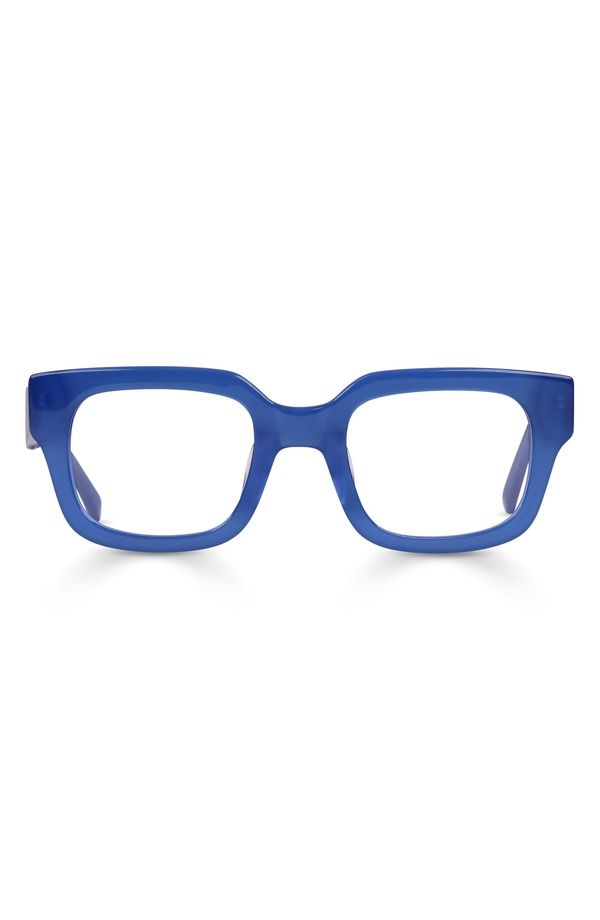 アイブブス レディース アクセサリー サングラス・アイウェア eyebobsquare Off 47mm Small Squareadinglassesapphire Blue ブルー