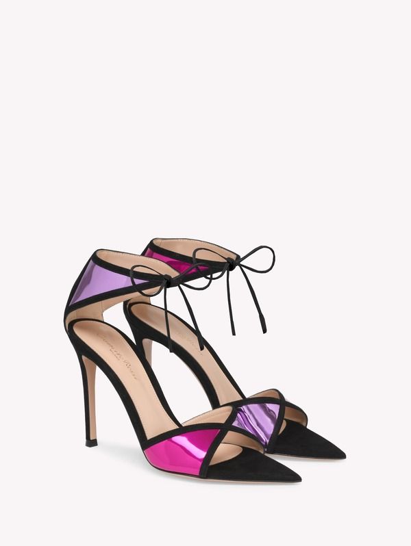 ジャンヴィト ロッシ レディース シューズ サンダル Gianvito Rossi Confetti Sandal Purple Calf パープル