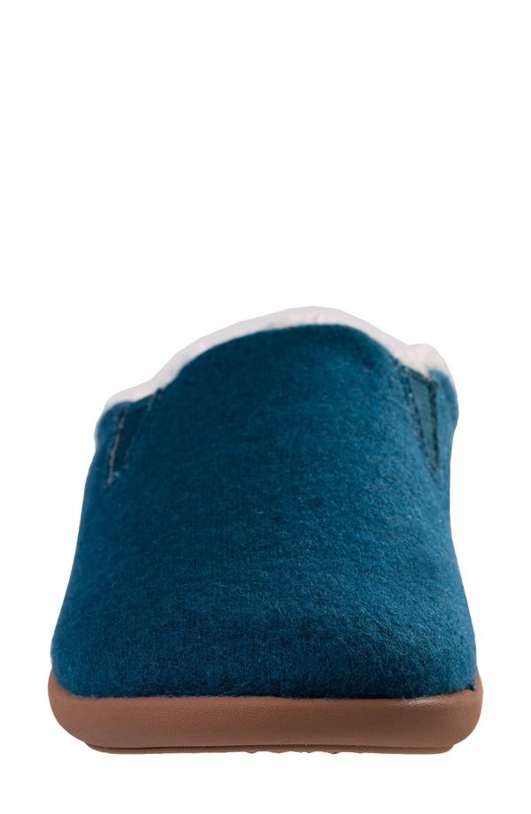 レヴィタライン レディース シューズ サンダル Revitalign Dundee Cozy Faux Shearling Lined Slipper Dark Teal ティール