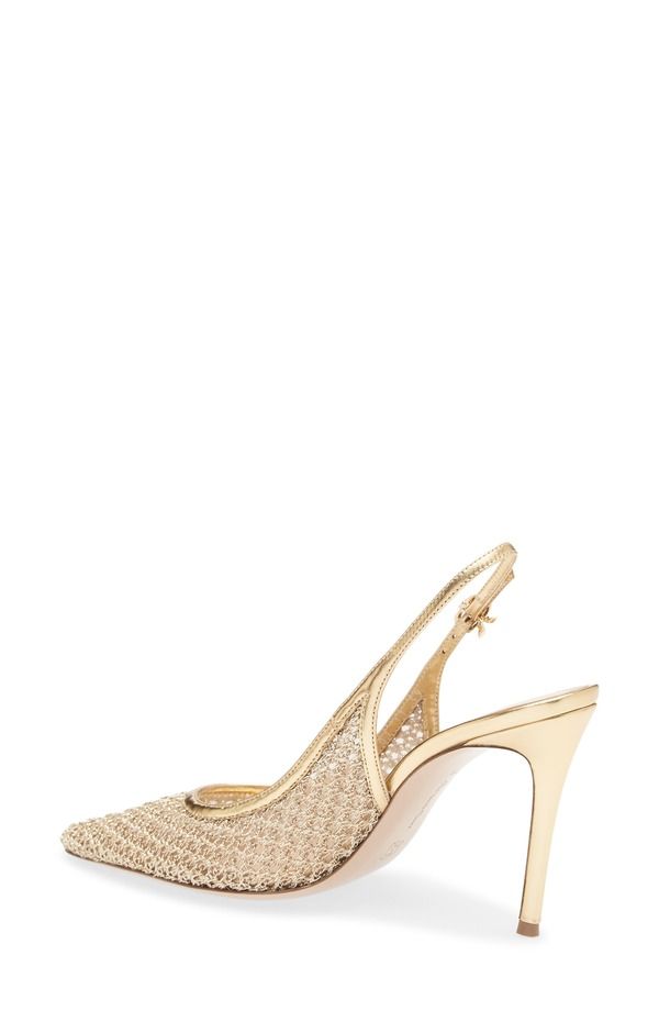 ジャンヴィト ロッシ レディース シューズ サンダル Gianvito Rossi Pointy Toe Slingback Sandal Mekong