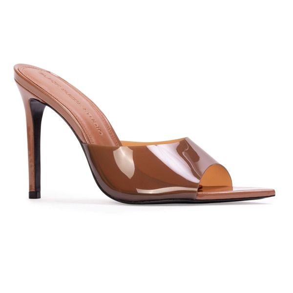 ブラックスエードスタジオ レディース シューズ サンダル BLACK SUEDE STUDIO Bella Patent Mule Mousse Patent Leather