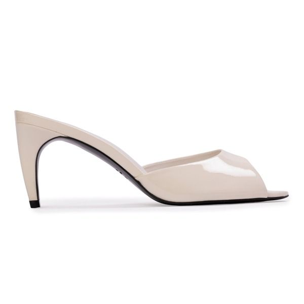 ブラックスエードスタジオ レディース シューズ サンダル BLACK SUEDE STUDIO Jazz 70 Mule Coconut Patent Leather
