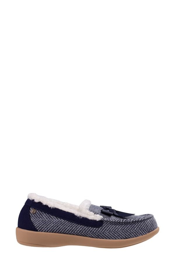 レヴィタライン レディース シューズ サンダル Revitalign Trillium Faux Fur Lined Slipper Dark Navy ネイビー レヴィタライン レディース シューズ サンダル Revitalign Trillium Faux Fur Lined Slipper Dark Navy ネイビー