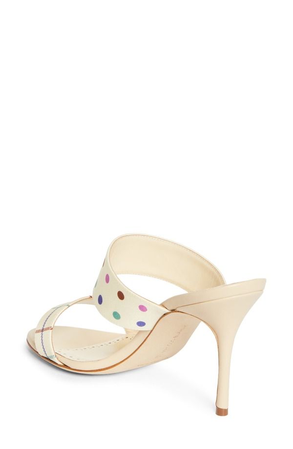マノロ ブラニク レディース シューズ サンダル Manolo Blahnik Ralotapla Slide Sandal Dark Cream クリーム