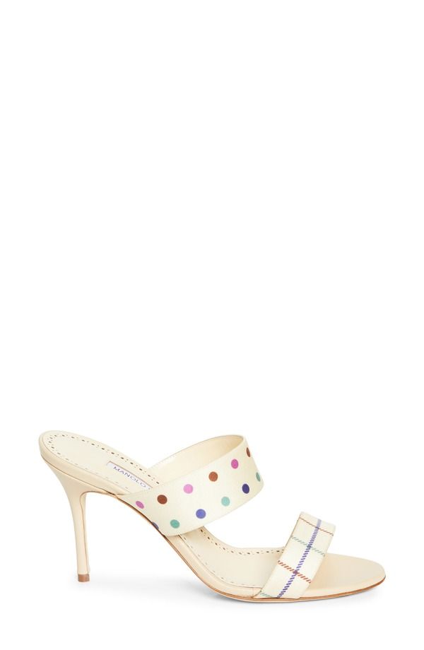 マノロ ブラニク レディース シューズ サンダル Manolo Blahnik Ralotapla Slide Sandal Dark Cream クリーム