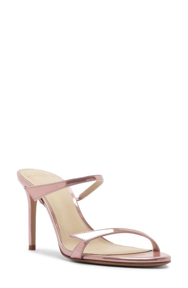 アレクサンドラバードマン レディース シューズ サンダル トール Alexandre Birman Tita Metallic Sandal Pink ピンク