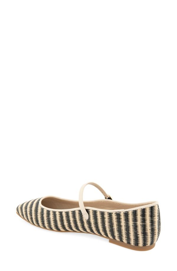 ケネスコール レディース シューズ サンダル Kenneth Cole Jasper Woven Mary Jane Flat Black Natural Raffia ブラック