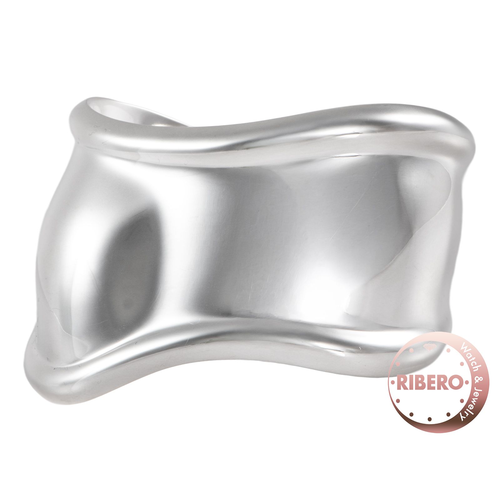 TIFFANY&Co. ティファニー ボーン カフ スモール バングル 右手用 エルサ・ペレッティ スターリングシルバー シルバー【中古】