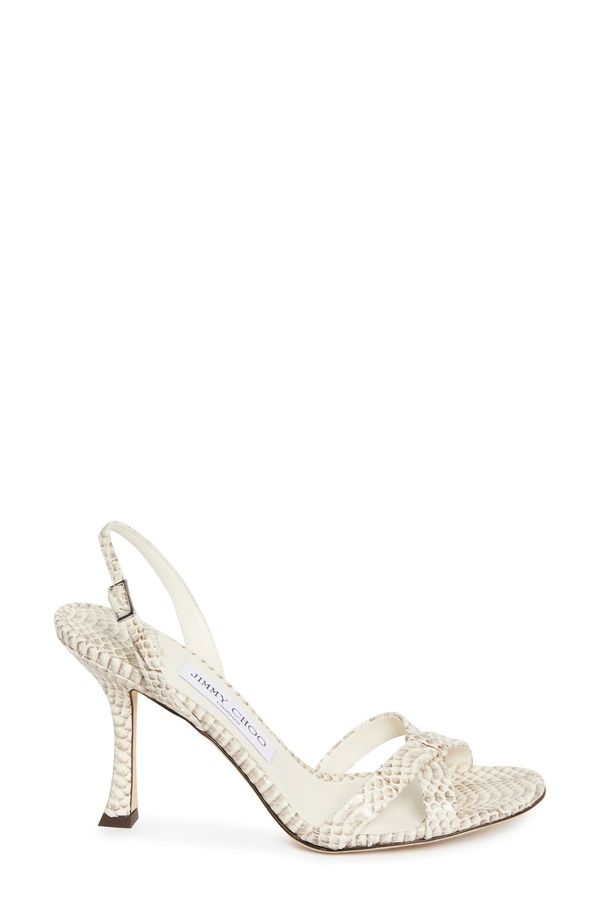 ジミーチュー レディース シューズ サンダル Jimmy Choo Elsy Snakeskin Embossed Slingback Sandal Roccia ジミーチュー レディース シューズ サンダル Jimmy Choo Elsy Snakeskin Embossed Slingback Sandal Roccia