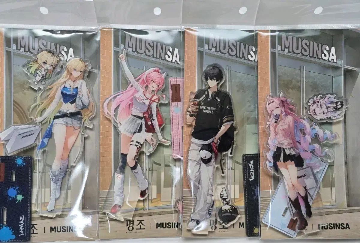 MUSINSA ムシンサ 명조 アクリルスタンド 4種 セット