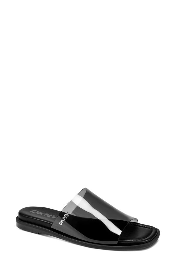 ダナ キャラン ニューヨーク レディース シューズ サンダル DKNY Cataline Slide Sandal Black ブラック